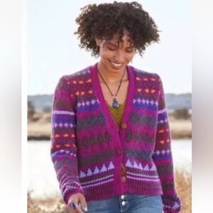 Sundance Catalog Folk Tale Cardigan